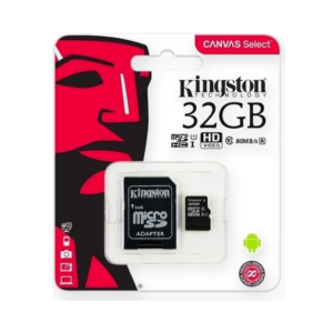 كارت ذاكرة Kingston سعة 32 جيجابايت