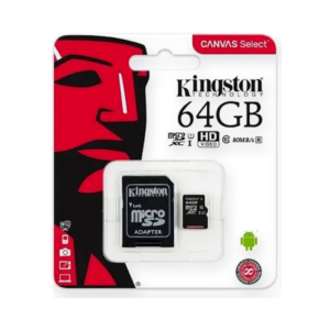 كارت ذاكرة Kingston سعة 64 جيجابايت